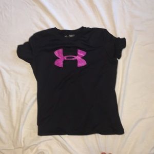 Girls size 10-12 under armour shirt